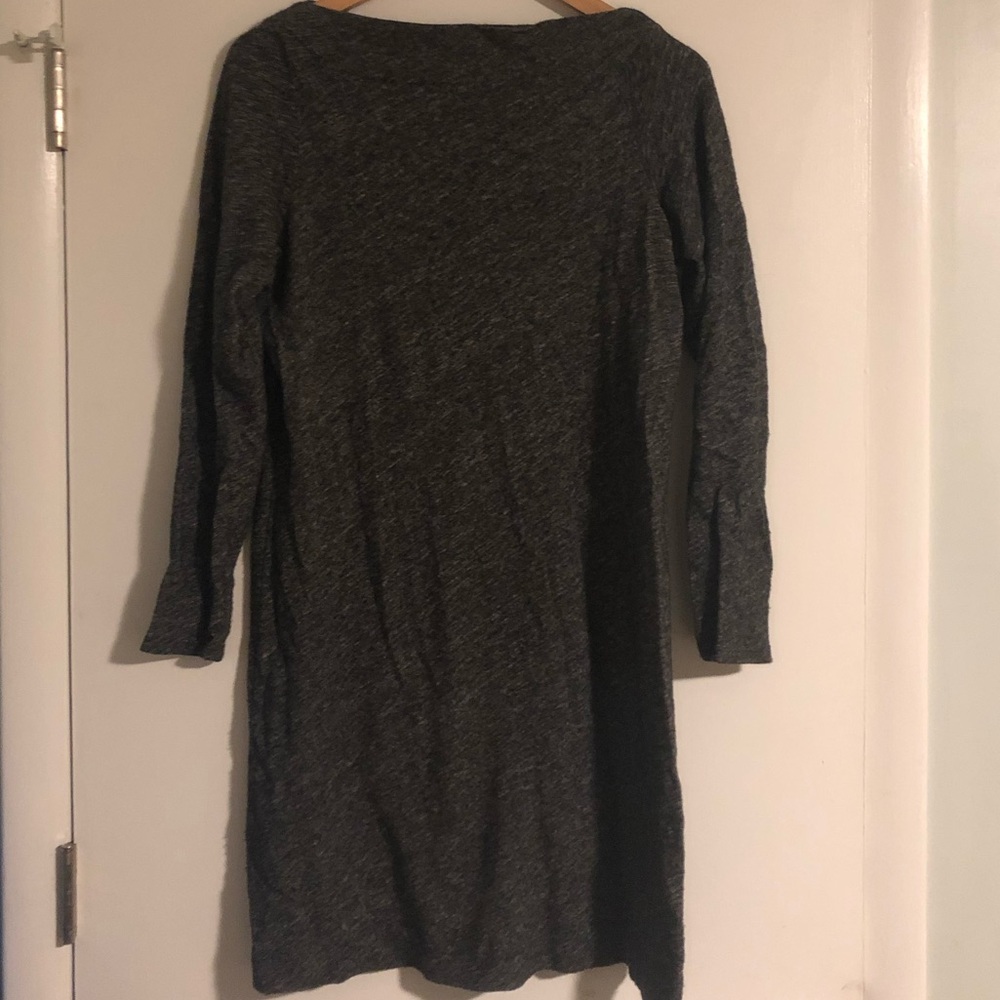 Eileen Fisher Bateau Neck 3/4 Sleeve Dress Size Medium